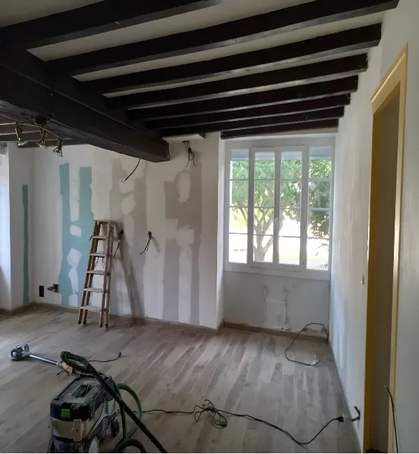 Travaux de peinture intérieure